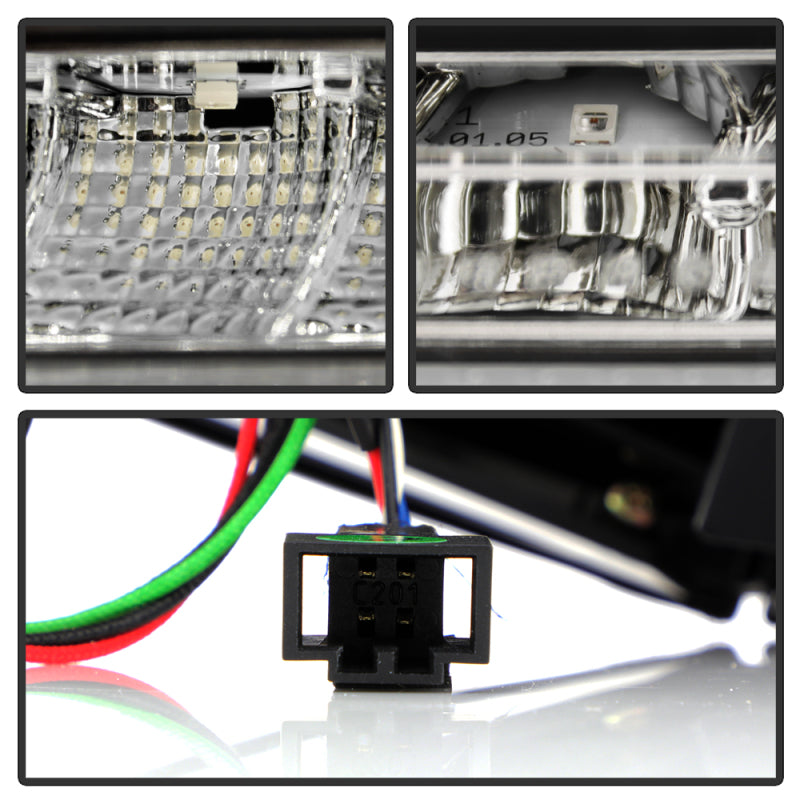 SPYDER 13-16 Audi A4 4DR LED Tail Lights LED Clear Reverse Lights - Black ALT-YD-AA413-SEQ-BK 5087171 5087171 User 3