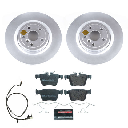 Power Stop 17-20 Jaguar XE Rear Euro-Stop Brake Kit ESK7733 ESK7733 Photo - Primary