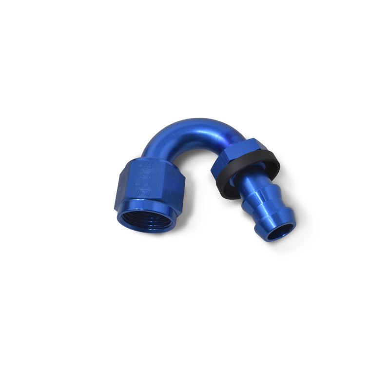 Russell Twist Lok Hose End Tight Radius #8 150 Degree Anodized 626040 Photo - out of package