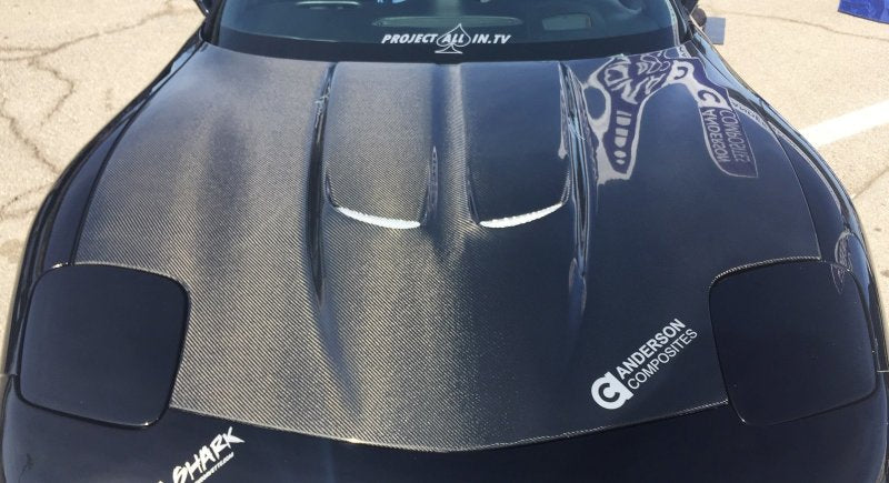 Anderson Composites 97-04 Chevrolet Corvette C5 Type-TD Hood AC-HD9704CHC5-TD AC-HD9704CHC5-TD User 6