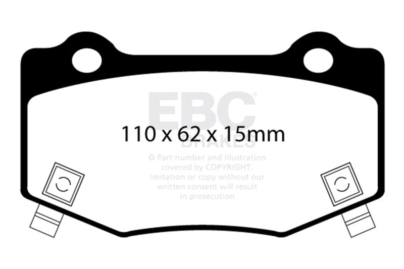 EBC Disc Brake Pad Set DP33023C Photo - Primary