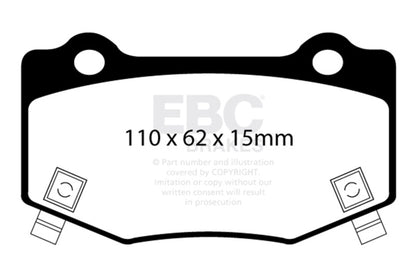EBC Disc Brake Pad Set DP33023C Photo - Primary