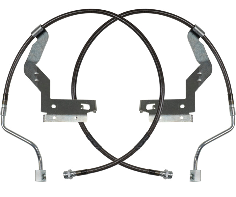 Carli 17-23 Ford F250/350 SD Hardware Braided Brake Lines Leveling Front Only CS-FORDBBL-LVL-17-F CS-FORDBBL-LVL-17-F Photo - Primary