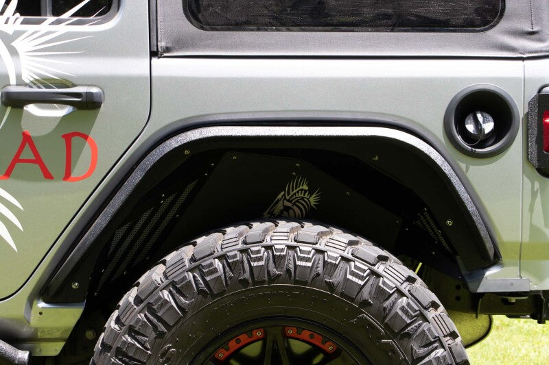 Fishbone Offroad 2018+ Jeep Wrangler JL Rear Fenders Elite Steel FB23194R FB23194R Photo - lifestyle view