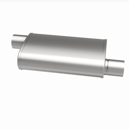 MagnaFlow 4" X 9" Oval Offset/Offset XL Multi-Chamber Performance Muffler 13236 360 Degree Image Set
