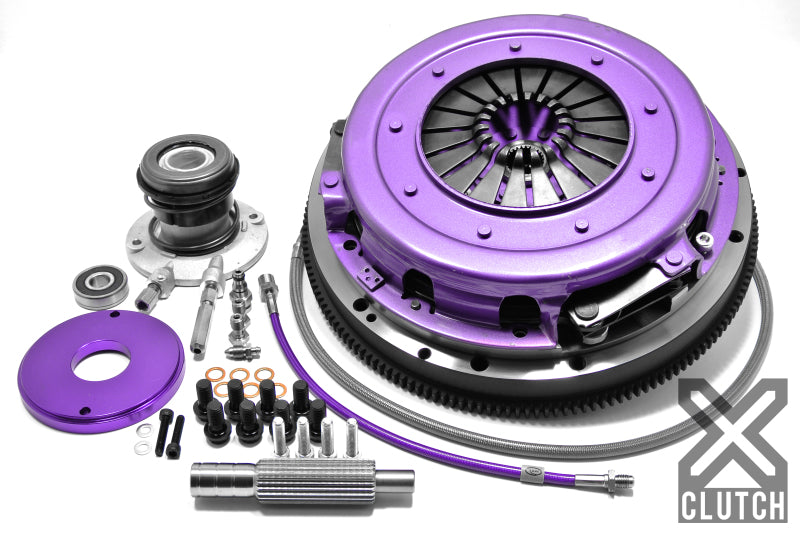 XCLUTCH XCL Clutch - 10.5in Twin Solid Organic Drivetrain Clutch Kits - Multi main image