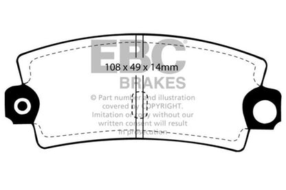 EBC Disc Brake Pad Set DP3189C Photo - Primary