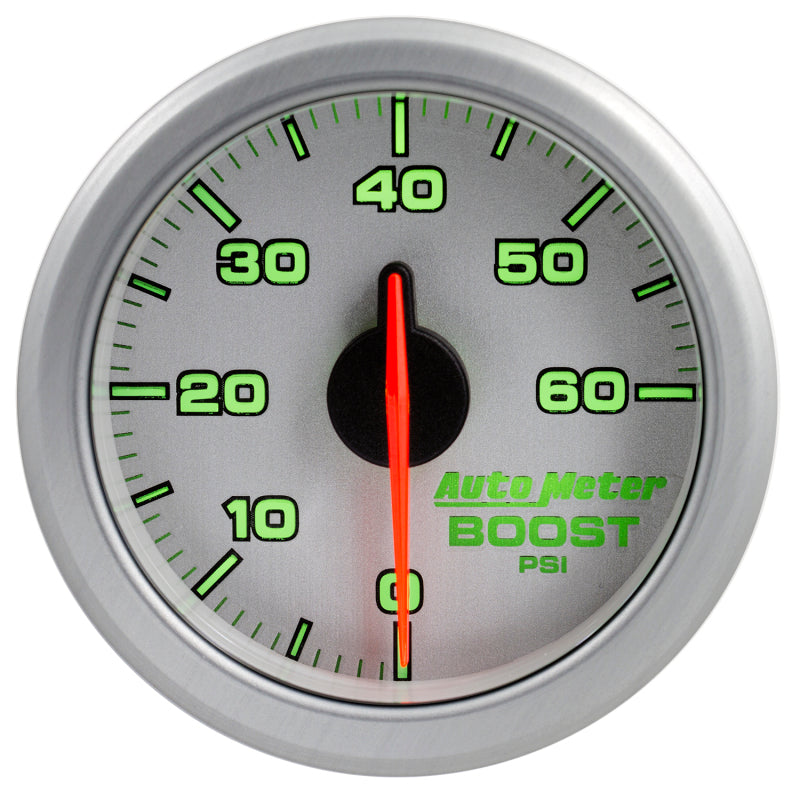 Autometer 2-1/16" Boost, 0-60 Psi, Airdrive, Silver 9160-UL User 4