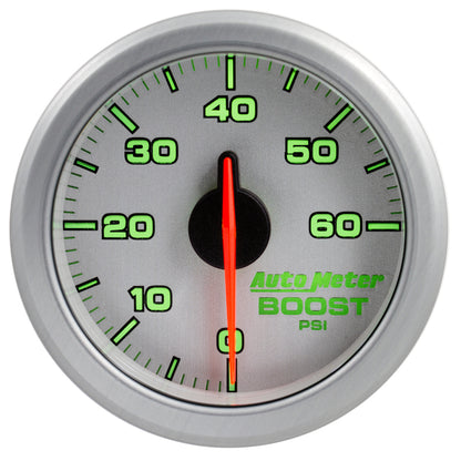 Autometer 2-1/16" Boost, 0-60 Psi, Airdrive, Silver 9160-UL User 4