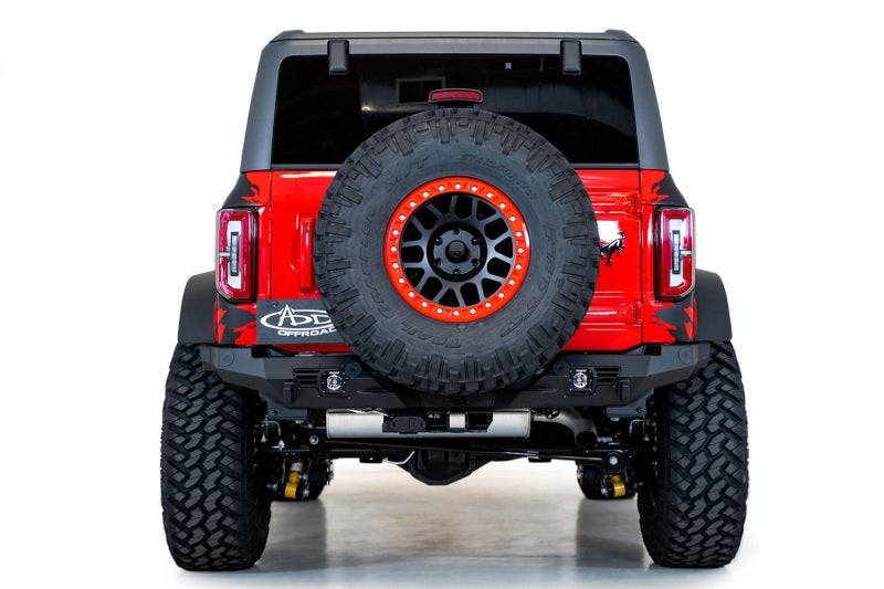 Addictive Desert Designs 21-22 Ford Bronco Bomber Rear Bumper R230141090103 R230141090103 Photo - Mounted