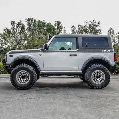 Westin 21-23 Ford Bronco 2dr (Excl. Sport) XTS Pinch Weld Covers - Tex. Blk 42-141855 42-141855 Photo - Mounted