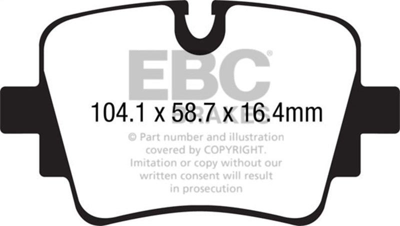 EBC Disc Brake Pad Set DP32190C Photo - Primary
