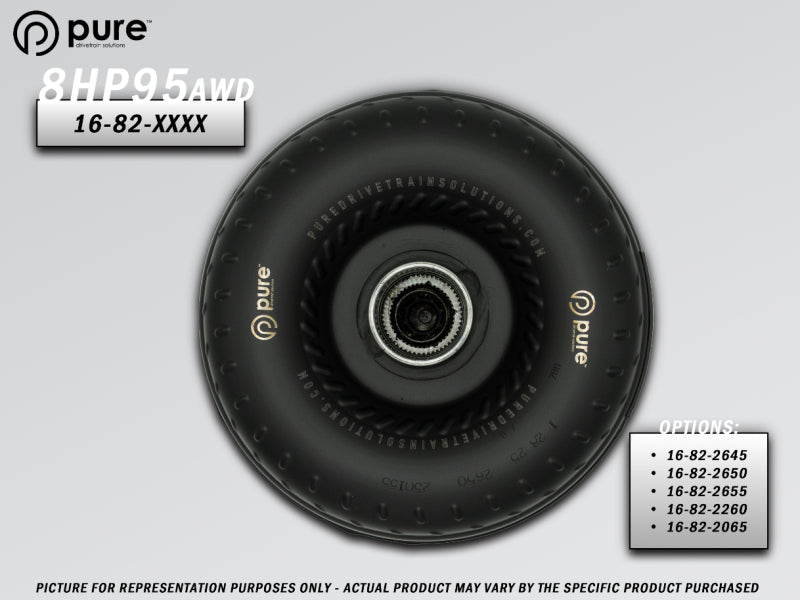 Pure Drivetrain Solutions PDS Billet Race Torque Converter Drivetrain Torque Converters main image