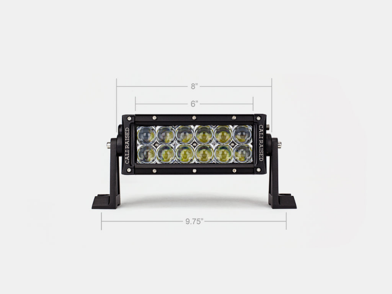 Cali Raised LED Cali Raised 8 Dual Row 5D Optic Osram Led Bar CR2324 CR2324 Photo - Primary