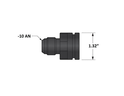 Fleece Performance Universal Billet Aluminum Adapter Fitting -10AN Male to 1.325in O-Ring Bore FPE-34224-B FPE-34224-B User 1
