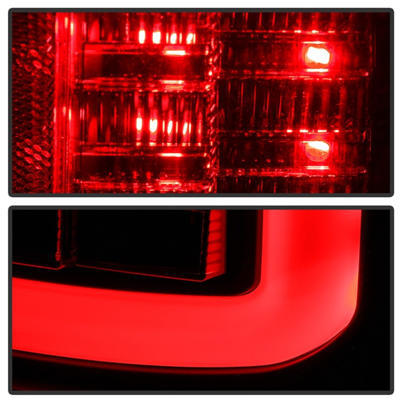Spyder Dodge Ram 09-18 LED Tail Lights - All Black ALT-YD-DRAM09V2-LED-BKV2 (Incandescent Only) 5085917 5085917 Photo - Unmounted