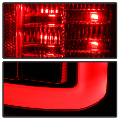 Spyder Dodge Ram 2013-2014 Light Bar LED Tail Lights - All Black ALT-YD-DRAM13V2-LED-BKV2 5085931 5085931 Photo - Unmounted
