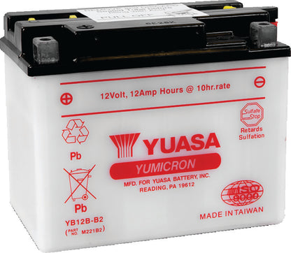 Yuasa Battery Yuasa Yb12B-B2 Yuasa Battery YUAM221B2 YUAM221B2 Photo - Primary