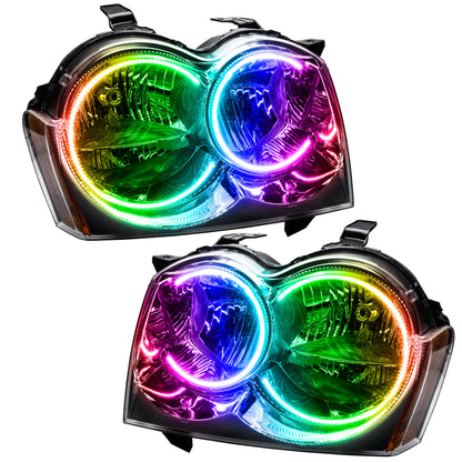 ORACLE Lighting Oracle 05-07 Jeep Grand Cherokee SMD HL (Non-HID) - ColorSHIFT w/ 2.0 Controller 8164-333 8164-333 User 4