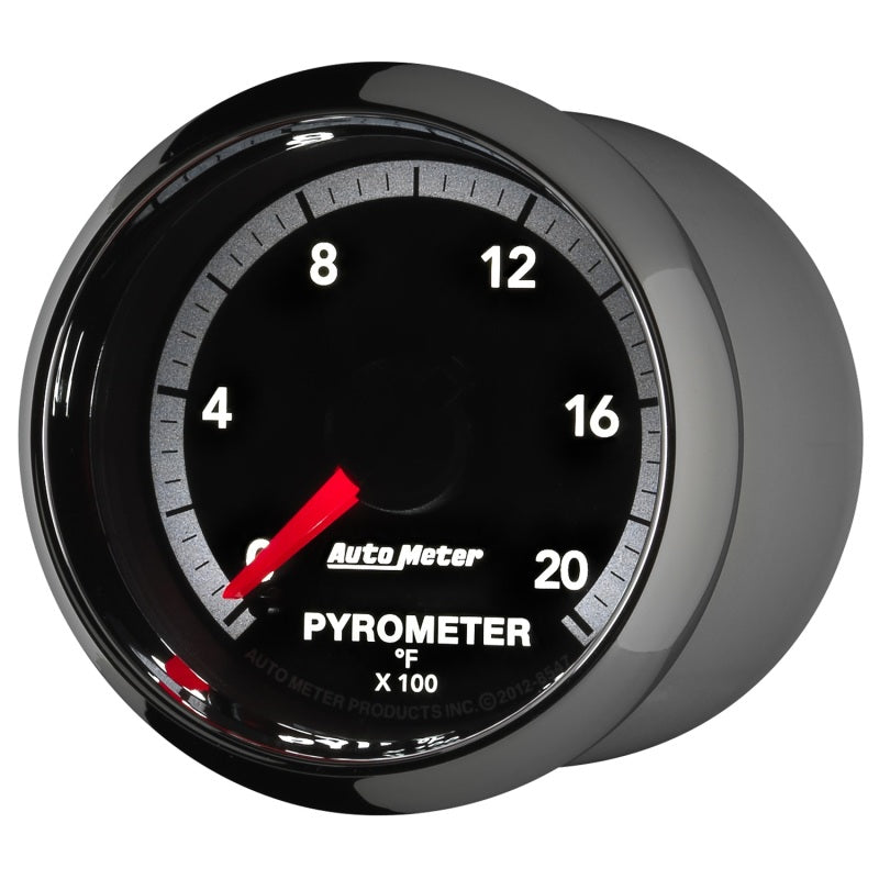 Autometer 2-1/16" Pyrometer, 0-2000 °F, Stepper Motor, Gen 4 Dodge Factory Match 8547 User 3