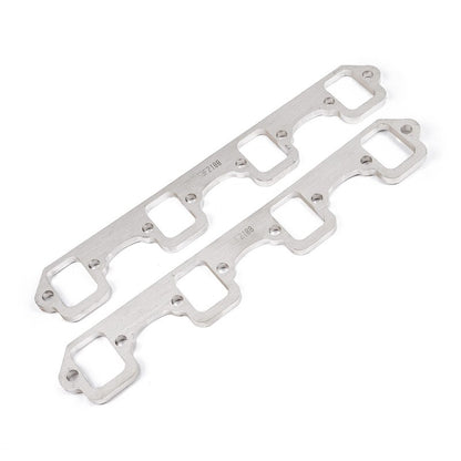 Stainless Works SBF Rectangular Shaped Port Header 304SS Exhaust Flanges 1-7/8in Primaries (2in BP) HFSBF2188 HFSBF2188 Photo - Primary