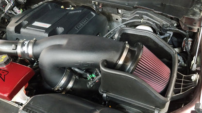 JLT 15-19 Ford F-150 2.7L/3.5L EcoBoost Black Textured Cold Air Intake Kit w/Red Filter CAI-F150EB-15 CAI-F150EB-15 Photo - Primary