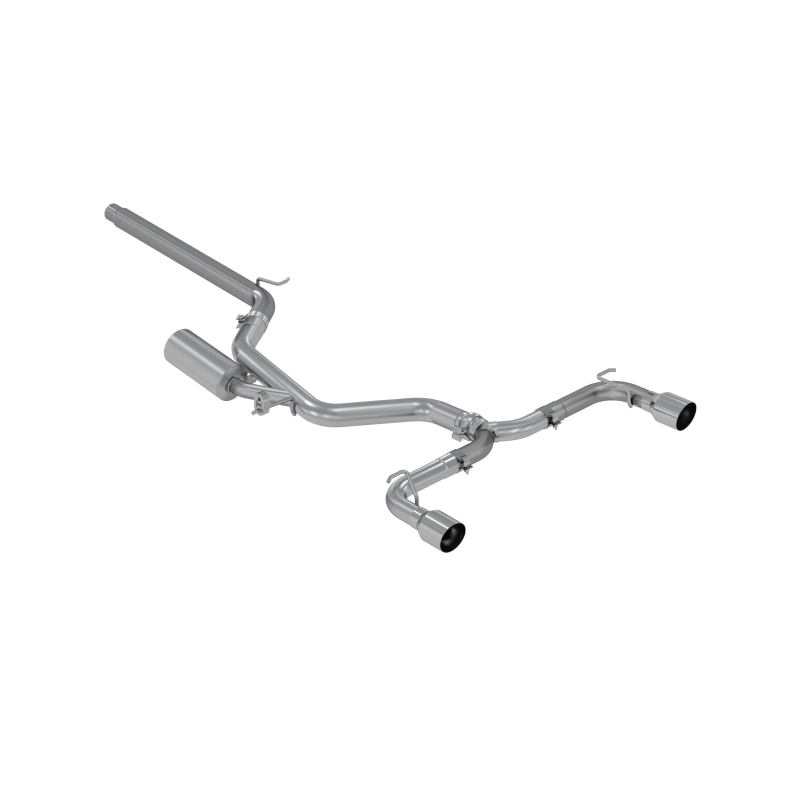 MBRP 15-20 VW 2.0L Turbo Golf GTI MK7 3in T304 Cat Back Exhaust w/ Dual Split Rear Exit S4606304 S4606304 Photo - Primary