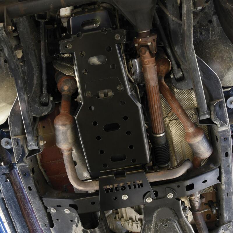 Westin JK 07-11 Oil Pan/Transmission Skid Plate 42-21125 Photo - Mounted
