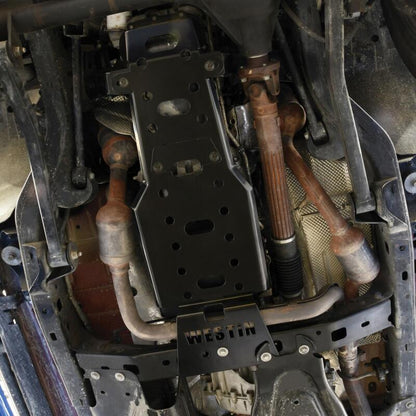 Westin JK 07-11 Oil Pan/Transmission Skid Plate 42-21125 Photo - Mounted