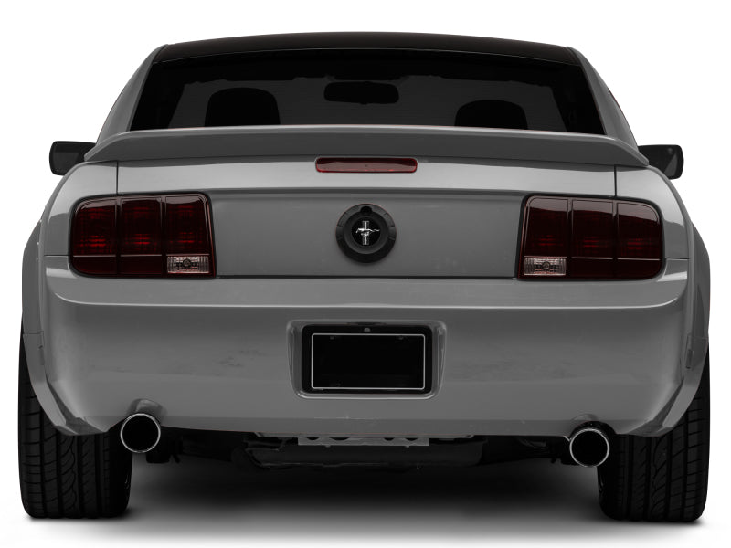 Raxiom 05-09 Ford Mustang Tail Lights- Black Housing (Smoked Lens) 49066 49066 Photo - Close Up
