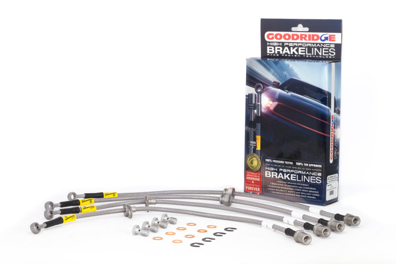 Goodridge Stainless Steel Brake Line SS 03-08 Subaru Impreza 24215 Photo - Primary