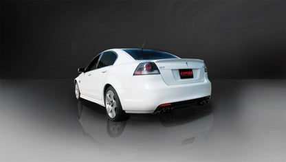 Corsa Performance 08-09 Pontiac G8 GXP 6.0L V8 Sport Cat-Back w/ Dual 3in Black Tips 14950BLK Photo - Mounted