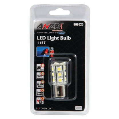 Anzo LED Bulbs Universal LED 1157 White - 18 LEDs 1 3/4in Tall 809025 Photo - Primary