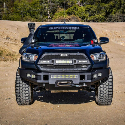 Westin 2016-2023 Toyota Tacoma Pro-Series Front Bumper - Textured Black 58-411045 58-411045 Photo - Mounted