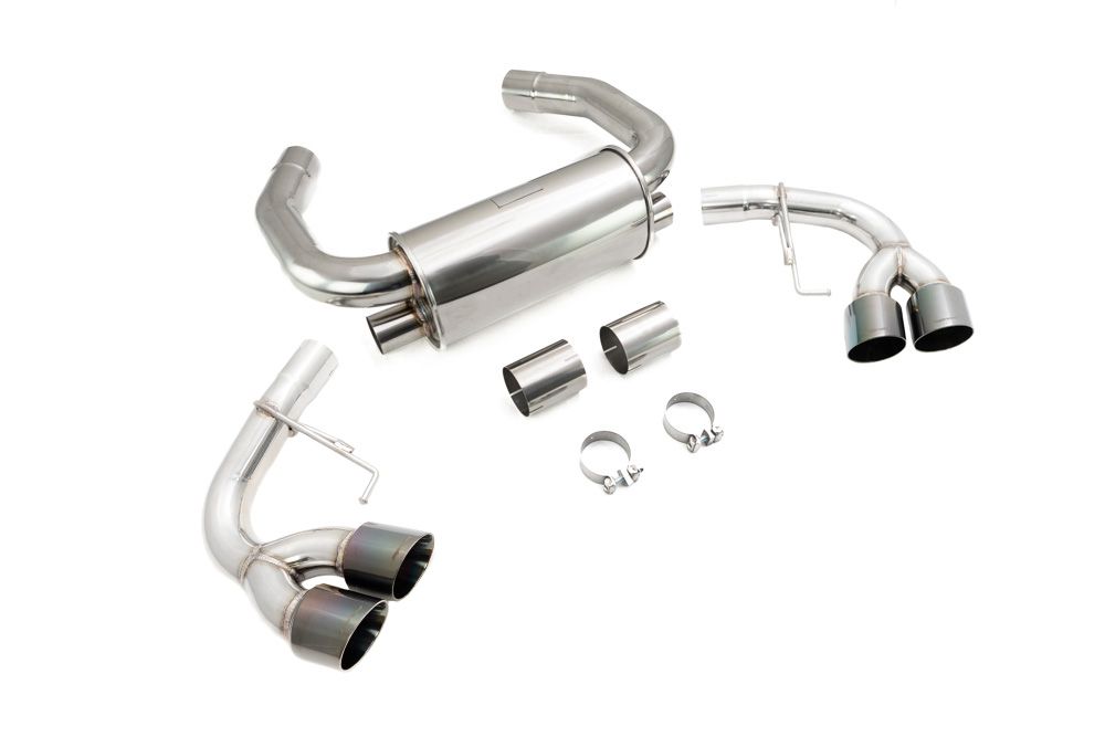 Megan Racing BMW M5 (F90) 2018+ Supremo Exhaust System (Black Chrome Tip) - MR-ABE-BF90-BC