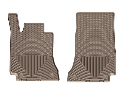 WeatherTech 2015+ Mercedes-Benz C-Class Sedan/Coupe/Cabriolet Front Rubber Mats - Tan W429TN W429TN Photo - Primary