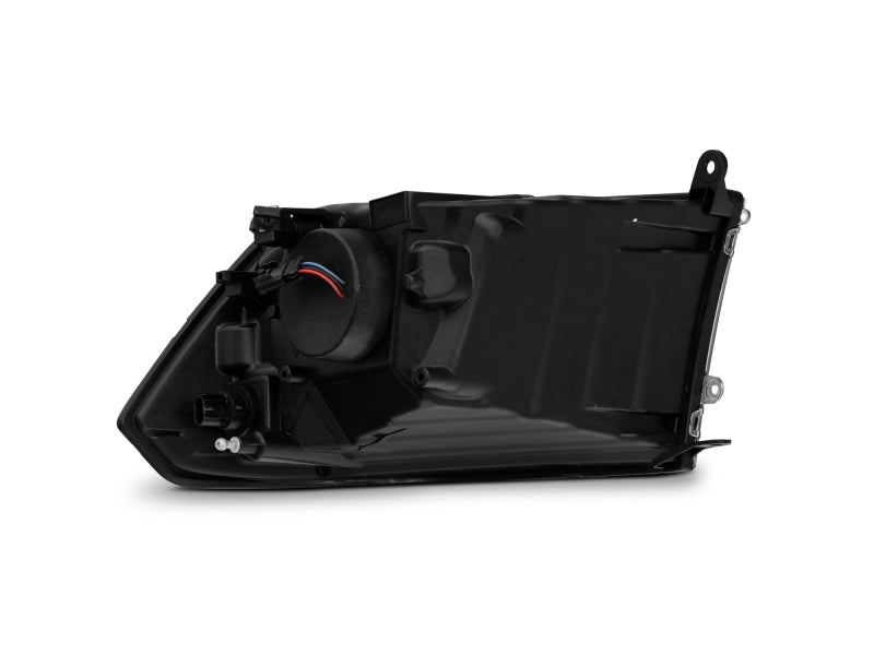 Raxiom 09-18 RAM 1500 Super White LED Halo Projector Headlights- Black Housing (Clear Lens) R110150 R110150 Photo - Close Up