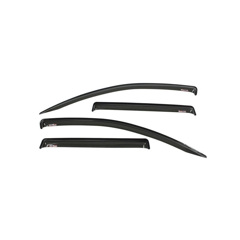 Westin 2016-2018 Mitsubishi Outlander Wade Slim Wind Deflector 4pc - Smoke 72-66480 72-66480 Photo - Primary