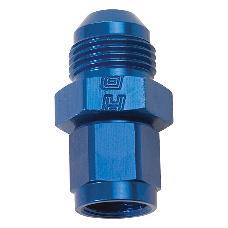 Russell -6 AN Female To -8 AN Male B-Nut Flare Expander (Blue Finish) 659960 Photo - Primary