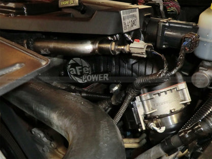 aFe BladeRunner Intake Manifold: Dodge RAM Diesel Trucks 07.5-16 L6-6.7L ( 46-10073-1 Photo - Mounted