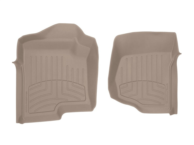 WeatherTech WT 3D FloorMat - Rear - Tan Floor Mats Floor Mats - Rubber main image