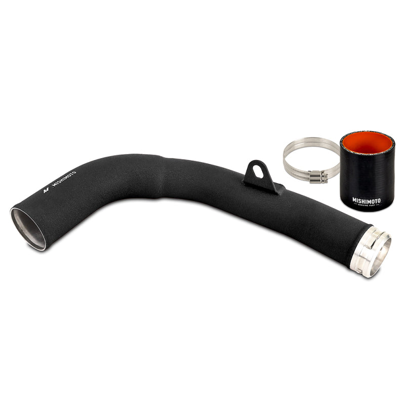 Mishimoto 2022+ Subaru WRX Charge Pipe Micro - Wrinkle Black MMICP-WRX-22MWBK MMICP-WRX-22MWBK Photo - Primary