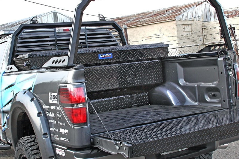 Dee Zee Deezee Universal Tool Box - Blue Crossover - Single Lid (Blk) DZ9170B DZ9170B Photo - Mounted