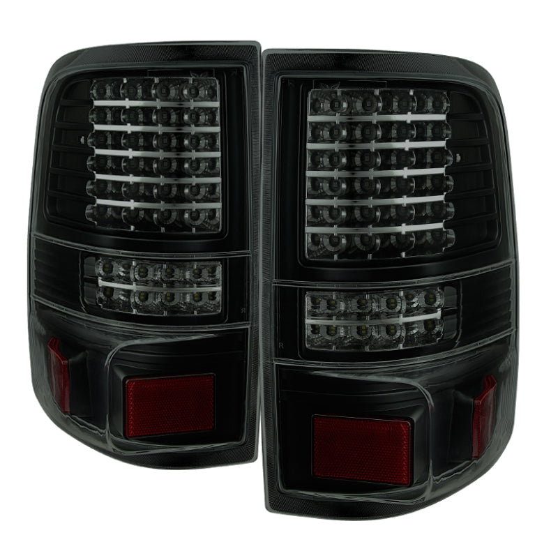 SPYDER Xtune Ford F150 Styleside 04-08 LED Tail Lights Black Smoked ALT-JH-FF15004-LED-G2-BSM 9034886 9034886 Photo - Primary