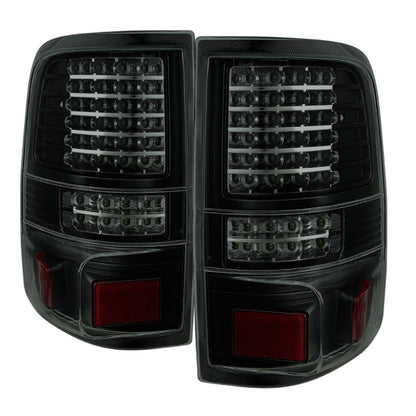 SPYDER Xtune Ford F150 Styleside 04-08 LED Tail Lights Black Smoked ALT-JH-FF15004-LED-G2-BSM 9034886 9034886 Photo - Primary