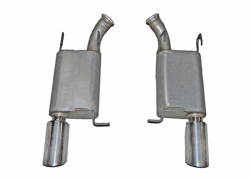 Gibson 2014 Ford Mustang Base 3.7L 2.5in Axle-Back Dual Exhaust - Stainless 619012 619012 Photo - Primary