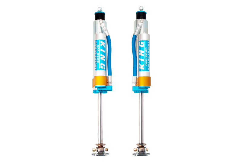 King Shocks 97-06 Jeep Wrangler TJ Front 2.5 Dia Piggy Hose Reservoir Shock 3-5in Lift (Pair) 25001-176 25001-176 Photo - Primary