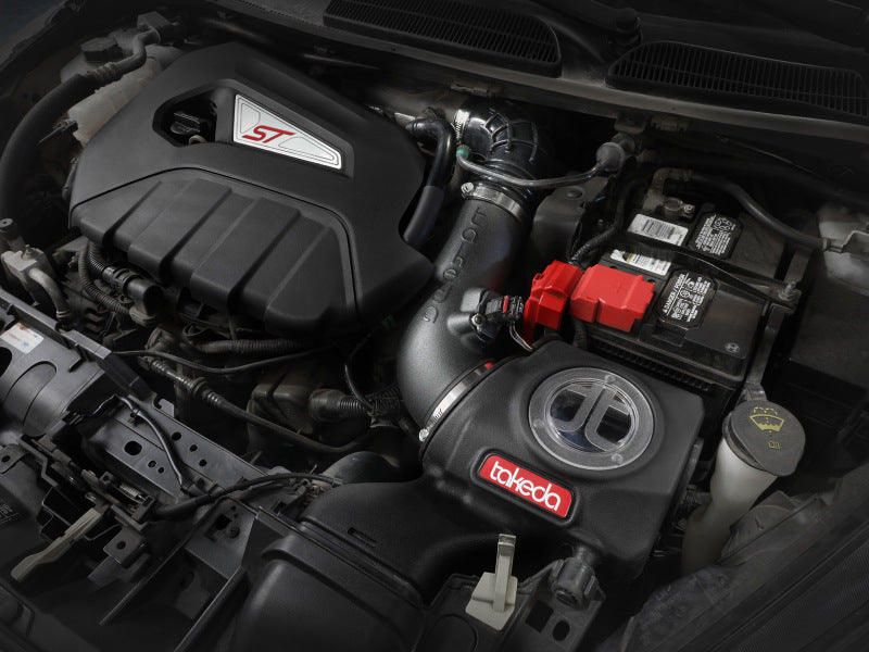 aFe POWER Momentum GT Pro 5R Media Intake System 14-15 Ford Fiesta ST L4-1.6L (t) 56-70022R 56-70022R Photo - Mounted