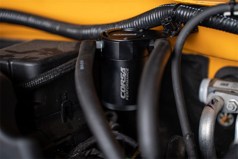 CORSA Performance Corsa 21-22 Ford Bronco 2.3L Catch Can CC0018 CC0018 Photo - Mounted