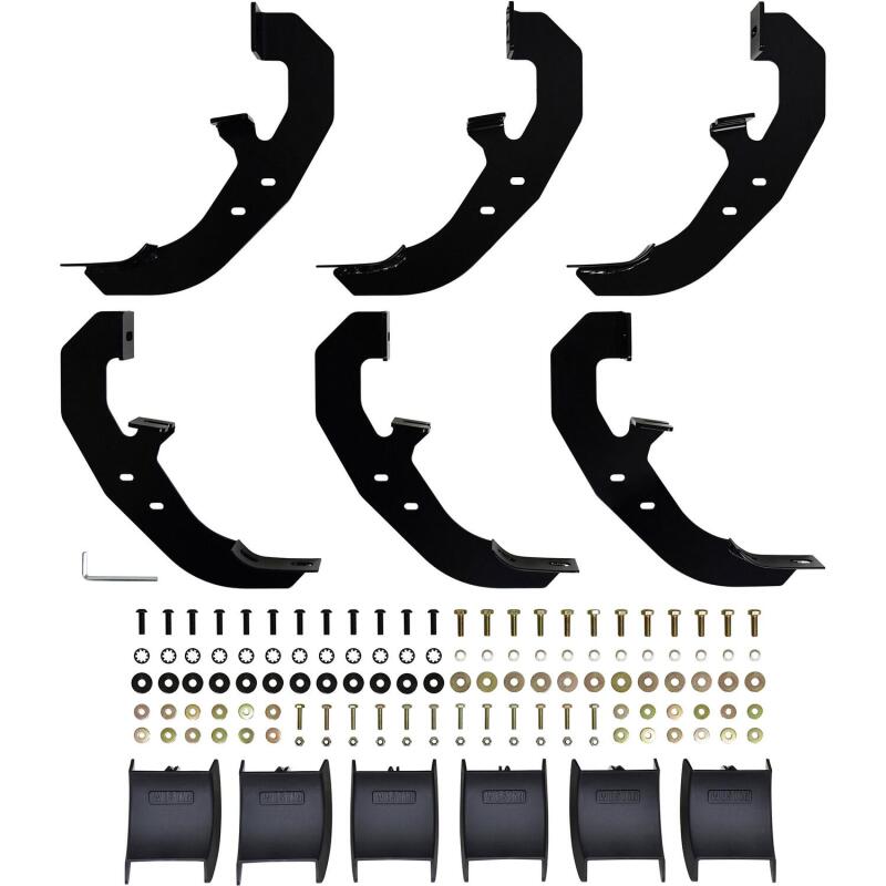 Westin 19-21 Chevrolet Silverado Crew Cab PRO TRAXX 6 Oval Nerf Step Bars - Black 21-64135 21-64135 Photo - Unmounted